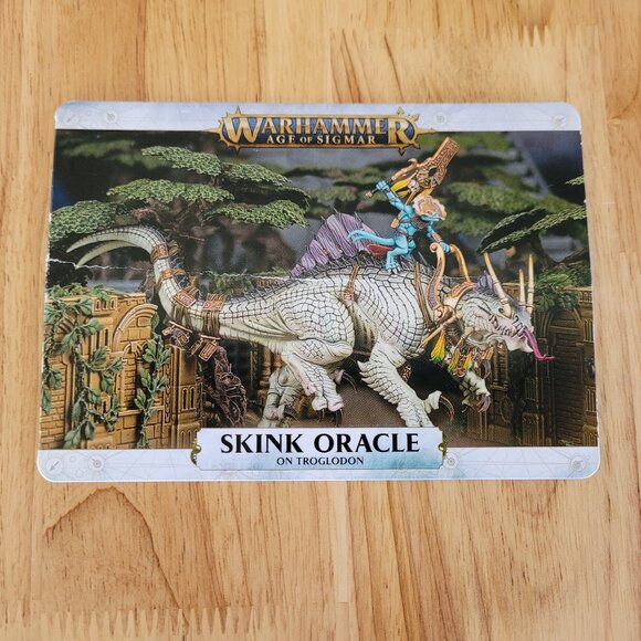 Warhammer: Age of Sigmar Warscroll Cards Seraphon - Picture 6 of 7